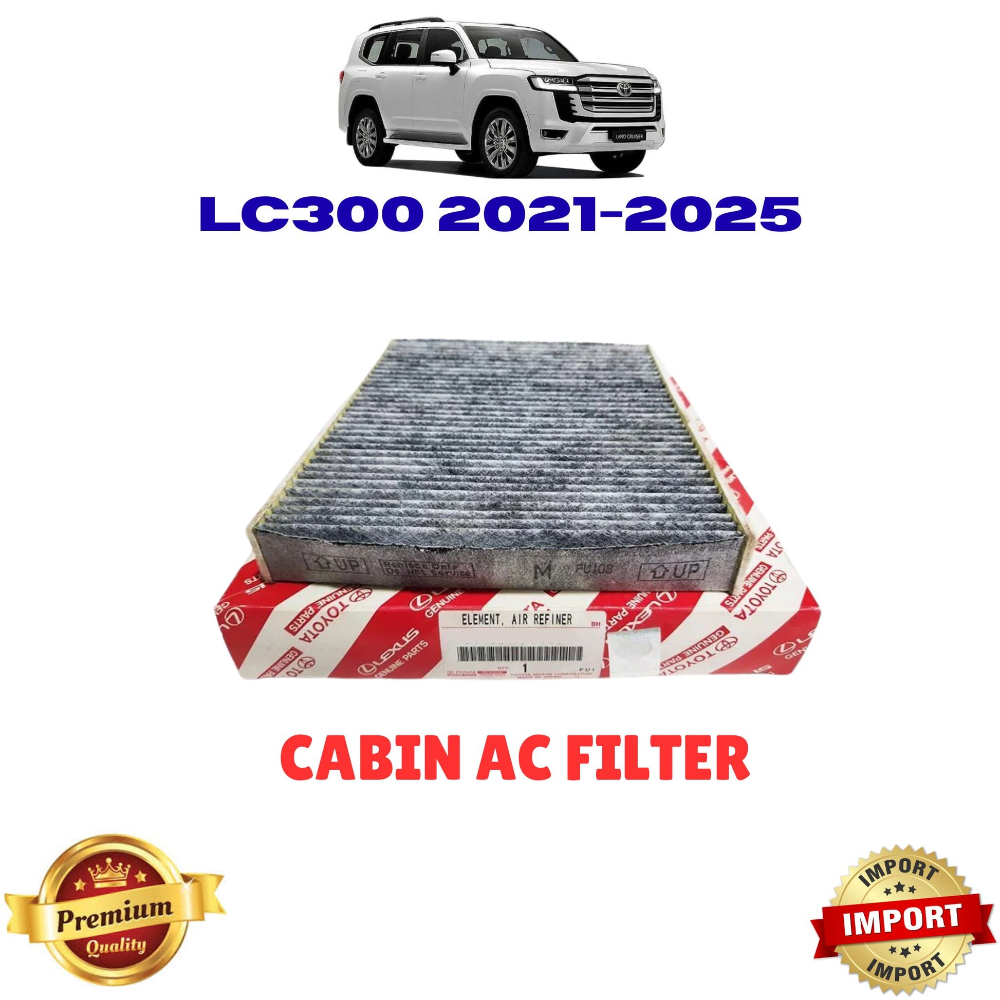 TOYOTA LAND CRUISER 300 CABIN AC FILTER in pakistan