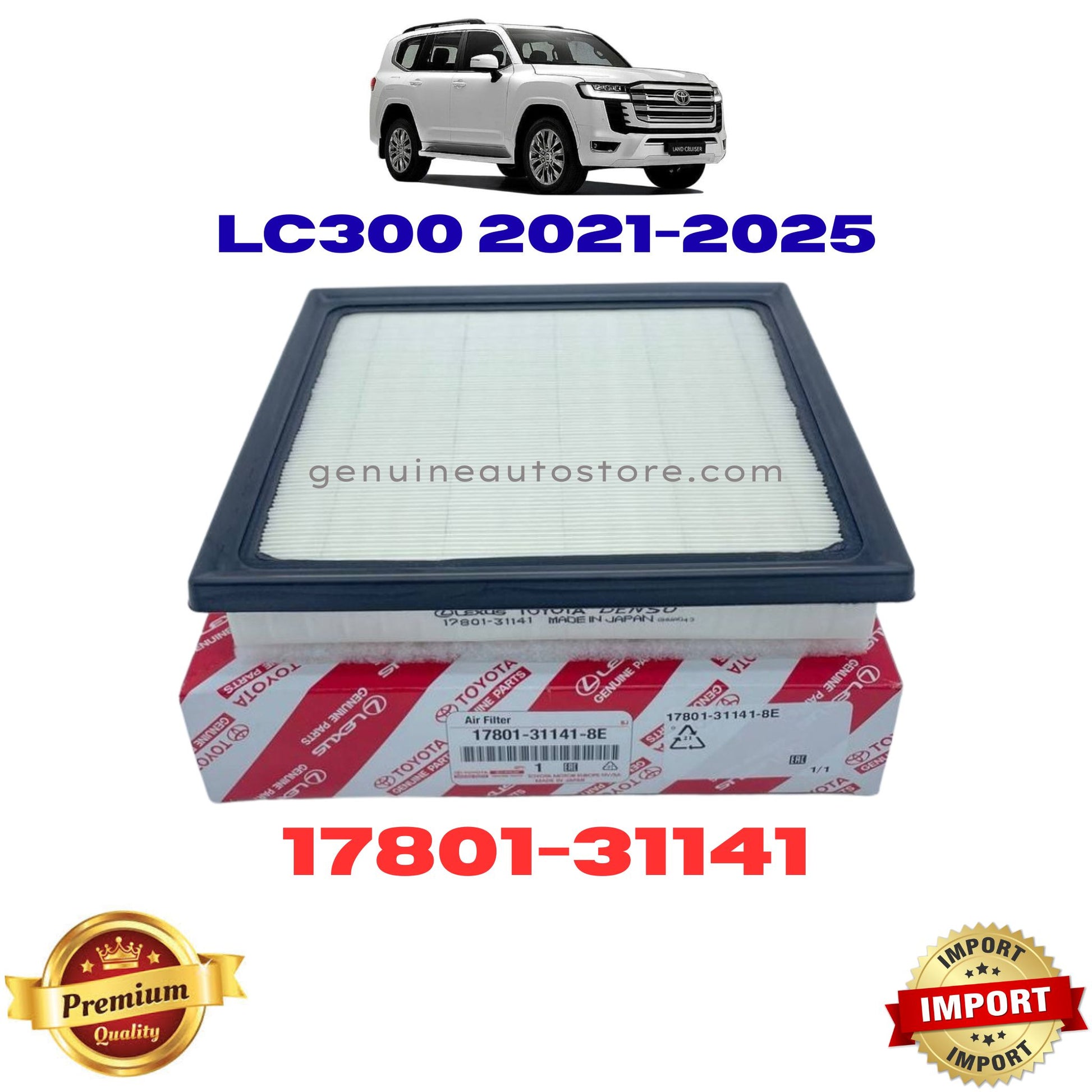 TOYOTA LC300 AIR FILTER PREMIUM QUALITY in pakistan