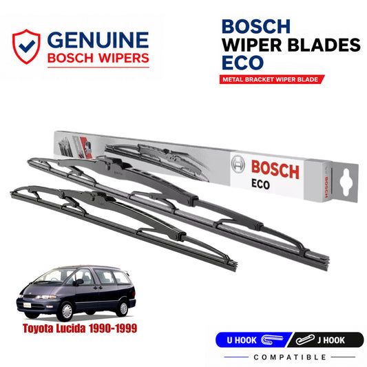 Bosch Genuine metal front wiper set for Toyota Lucida 1990-1999, pair of two