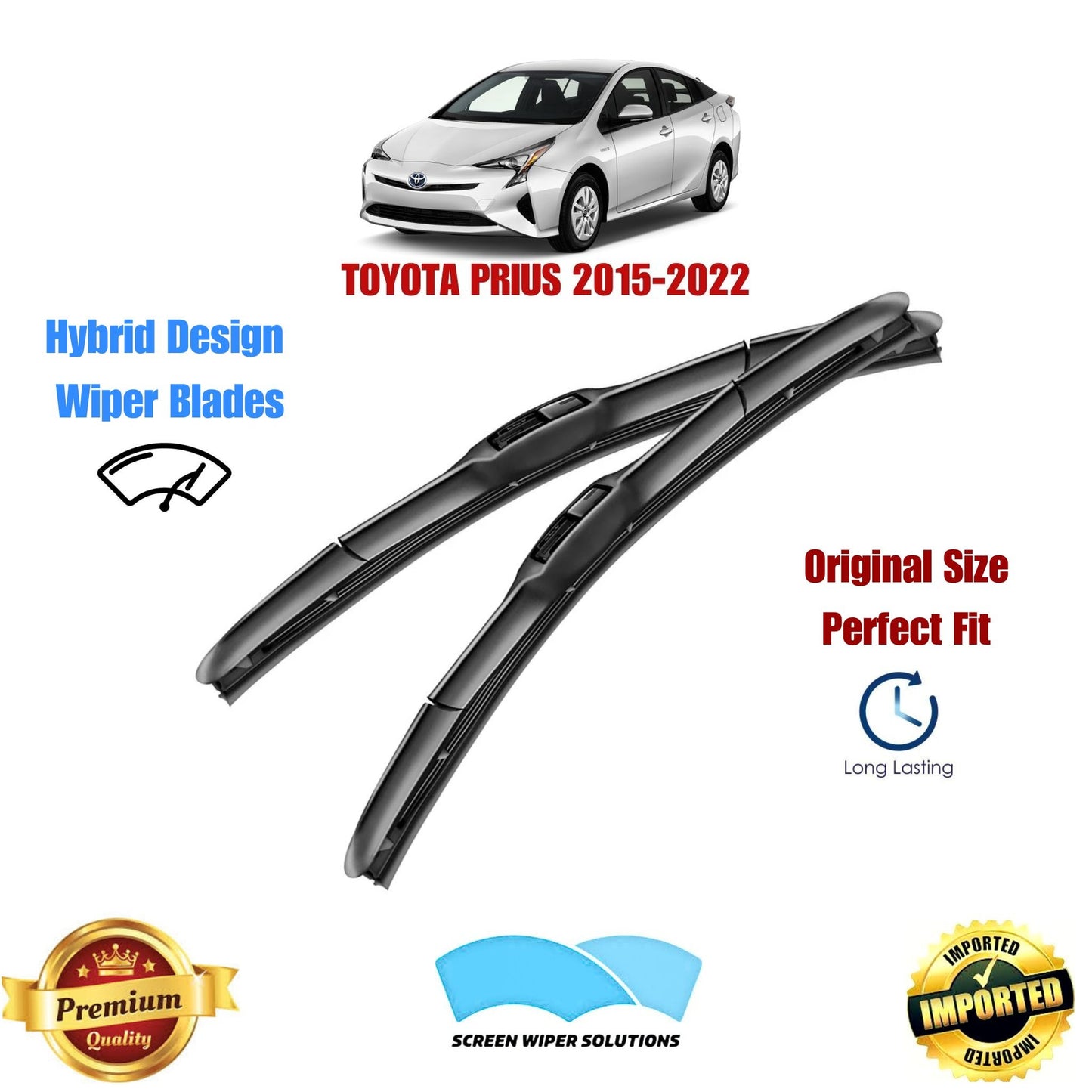 TOYOTA PRIUS 2015-2022 Aero_Soft_Wiper_Blade_Set_in_Pakistan