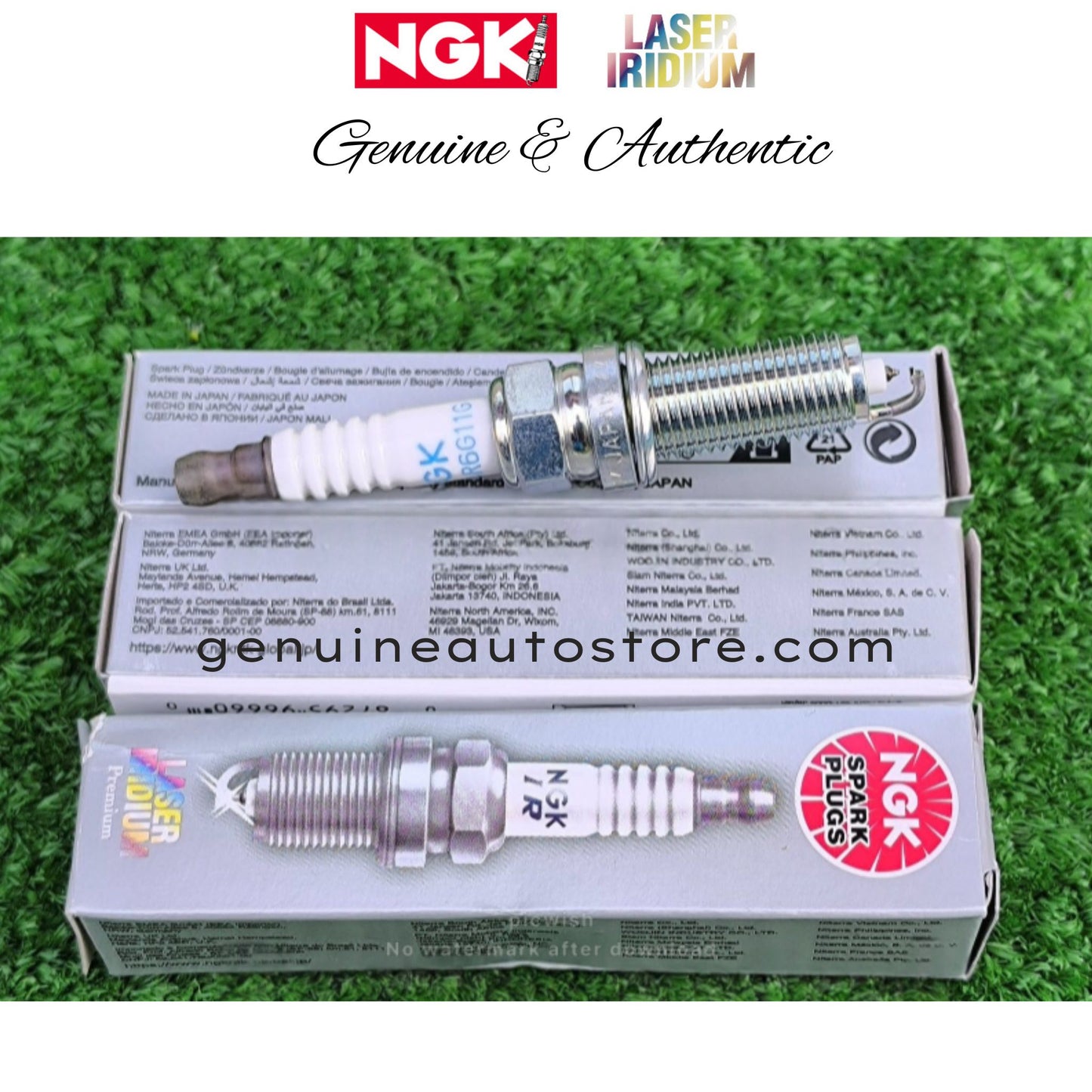 TOYOTA RAIZE 2019-2025 LASER IRIDIUM SPARK PLUG NGK 3 Pieces in pakistan