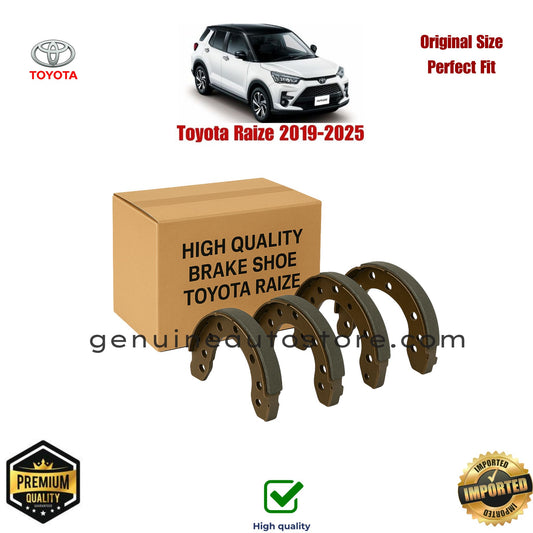 TOYOTA RAIZE BRAKE SHOE REAR IN PAKISTAN