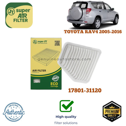 TOYOTA RAV4 2005-2016 Air Filter Super JT 17801-31120 in Pakistan