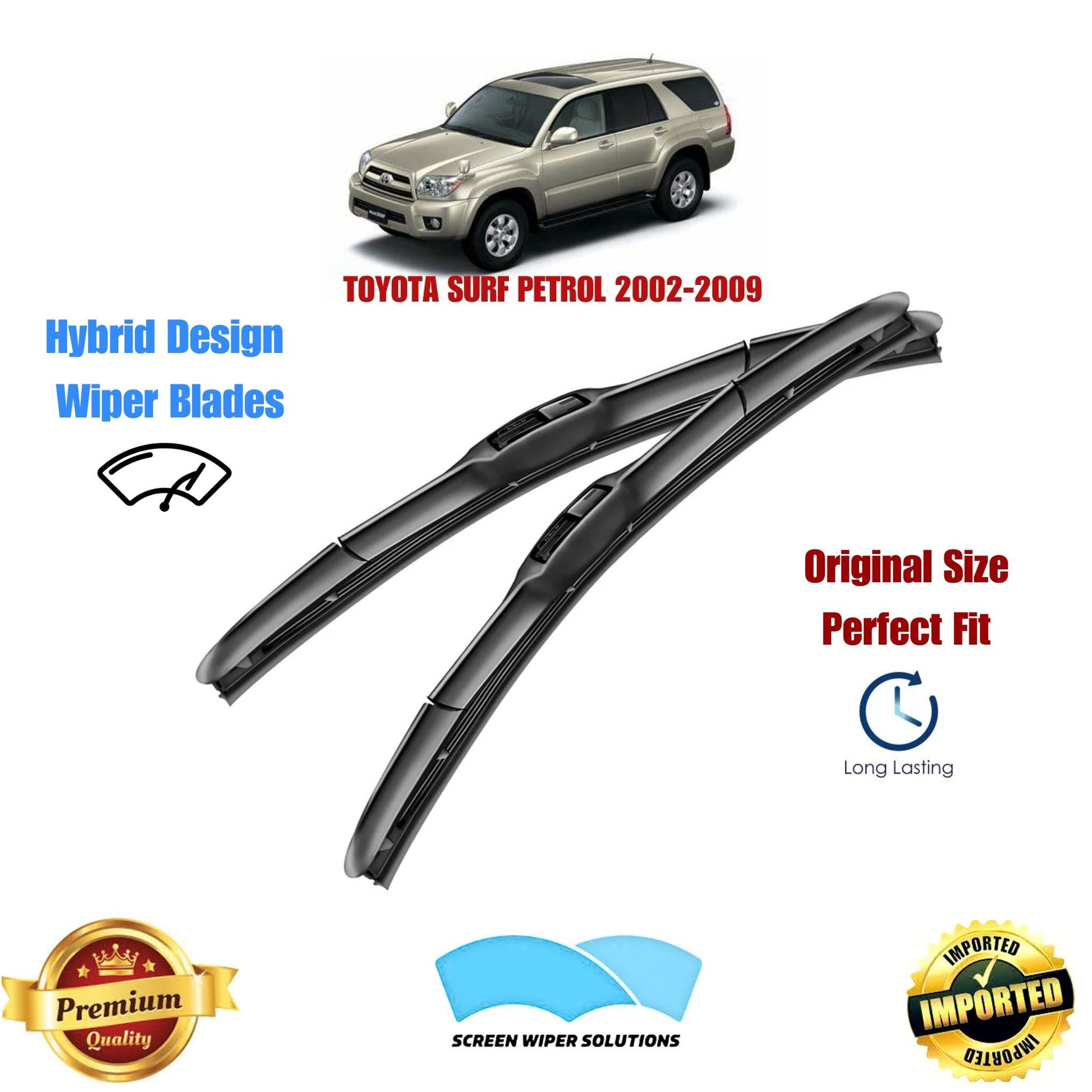 TOYOTA SURF PETROL 2002-2009 Aero_Soft_Wiper_Blade_Set_in_Pakistan