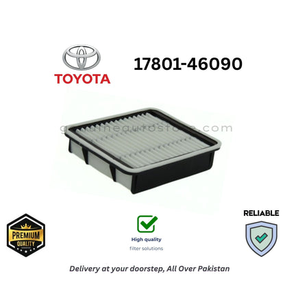Toyota  17801-46090 Air Filter Genuine, Reliable, Best Price, Cash on Premium Quality in Pakistan, 100% Delivery 
