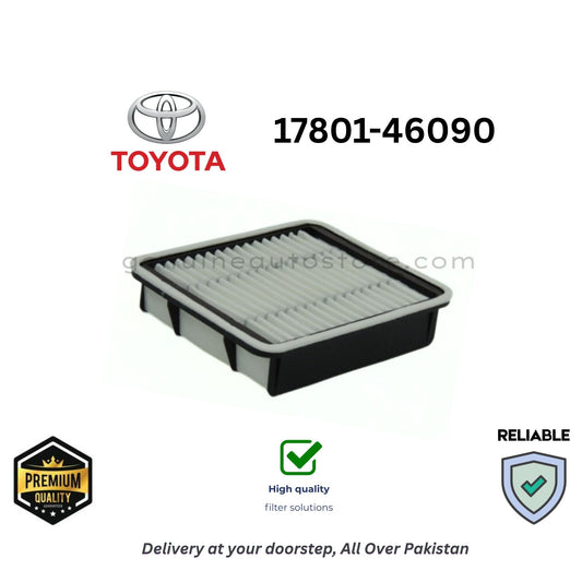 Toyota  17801-46090 Air Filter Genuine, Reliable, Best Price, Cash on Premium Quality in Pakistan, 100% Delivery 