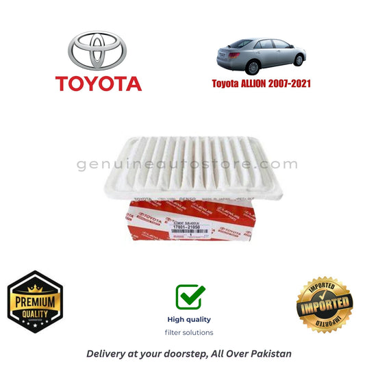 Toyota ALLION 2007-2021  Air Filter Premium Quality in Pakistan, 100% Genuine, Reliable, Best Price, Cash on Delivery 