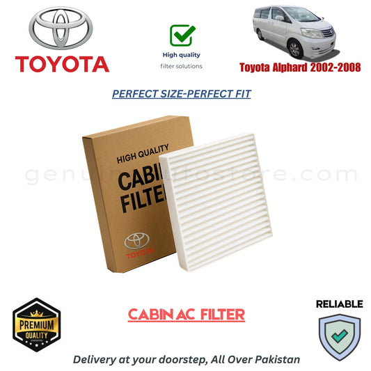 Toyota Alphard 2002-2008 CABIN AC FILTER in Pakistan. 100% Genuine, Reliable, Best Price, Cash on Delivery Available 