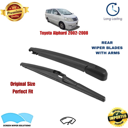 Toyota Alphard 2002-2008 Rear Wiper Blade with Arm in Pakistan