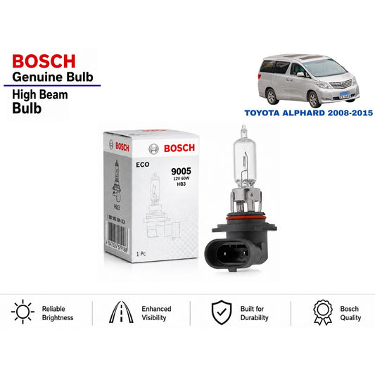 Toyota Alphard 2008-2015 High Beam Headlight Bulb Bosch in Pakistan