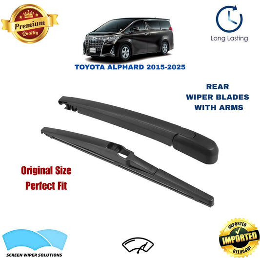 Toyota Alphard 2015-2025 Rear Wiper Blade with Arm in Pakistan