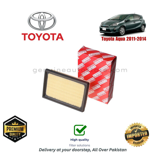 Toyota Aqua 2011-2014 Air Filter Premium Quality in Pakistan, 100% Genuine, Reliable, Best Price, Cash on Delivery 