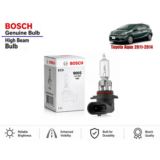 Toyota Aqua 2011-2014 High Beam Headlight Bulb Bosch in Pakistan
