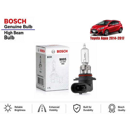 Toyota Aqua 2014-2017 High Beam Headlight Bulb Bosch in Pakistan