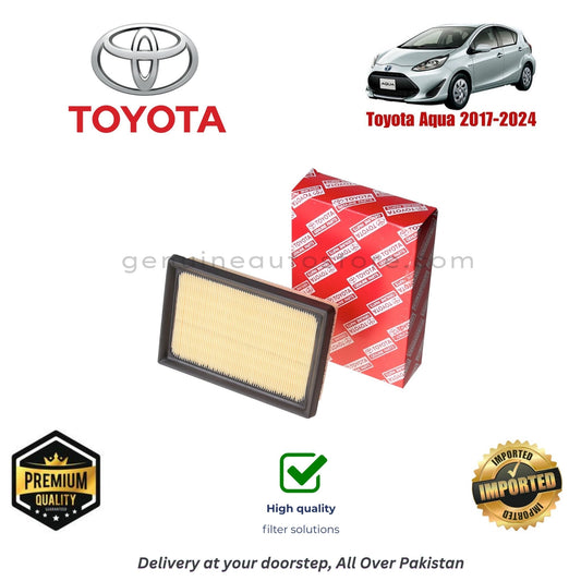Toyota Aqua 2017-2024 Air Filter Premium Quality in Pakistan, 100% Genuine, Reliable, Best Price, Cash on Delivery 