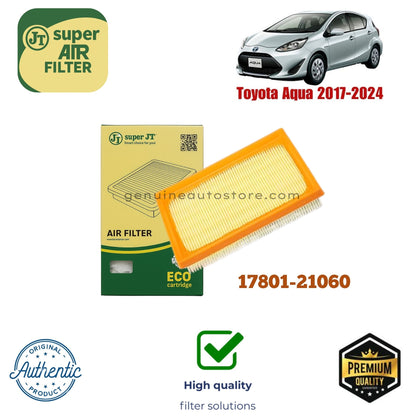 Toyota Aqua 2017-2024 Air Filter Super JT 17801-21060 in Pakistan