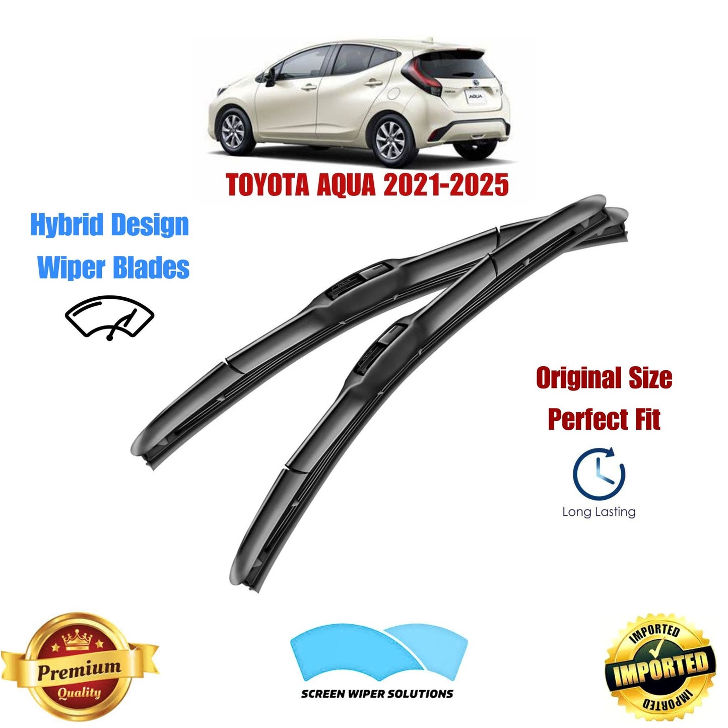 Toyota Aqua 2021-2025_Aero_Soft_Wiper_Blade_Set_in_Pakistan