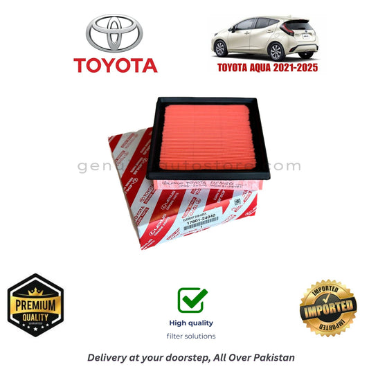 Toyota Aqua 2021-2025 Air Filter Premium Quality in Pakistan, 100% Genuine, Reliable, Best Price, Cash on Delivery 