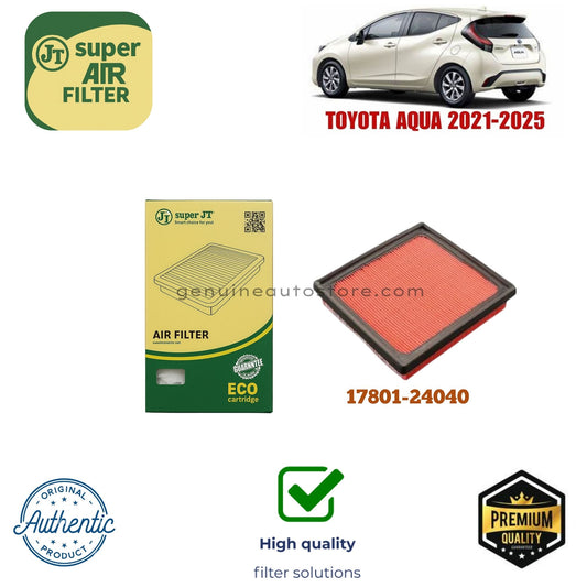 Toyota Aqua 2021-2025 Air Filter Super JT 17801-24040 in Pakistan
