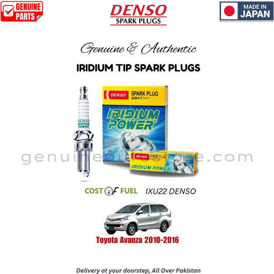 Toyota Avanza 2010-2016 Denso Iridium Spark Plug in Pakistan, 100% Genuine, Reliable, Best Price, Cash on Delivery Available   
