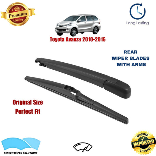 Toyota Avanza 2010-2016 Rear Wiper Blade with Arm in Pakistan