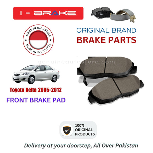 Toyota Belta 2005-2012 Front Brake Pads iBrake Indonesia Genuine
