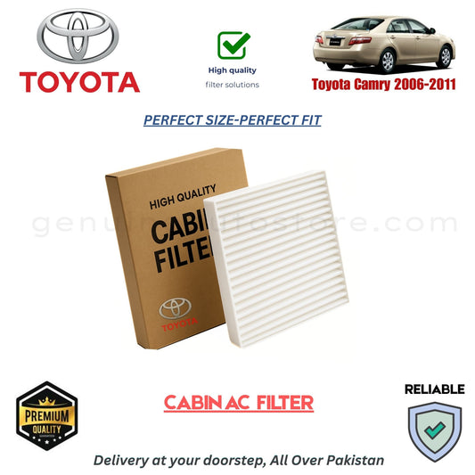 Toyota Camry 2006-2011 CABIN AC FILTER in Pakistan. 100% Genuine, Reliable, Best Price, Cash on Delivery Available 