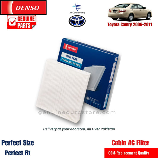 Toyota Camry 2006-2011 Denso Genuine Cabin Ac Filter in Pakistan. 100% Genuine, Reliable, Best Price, Cash on Delivery Available   
