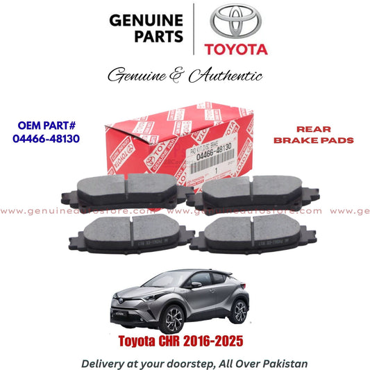 Toyota Chr 2016-2025 Genuine Rear Brake Pads 04466-48130 Pakistan