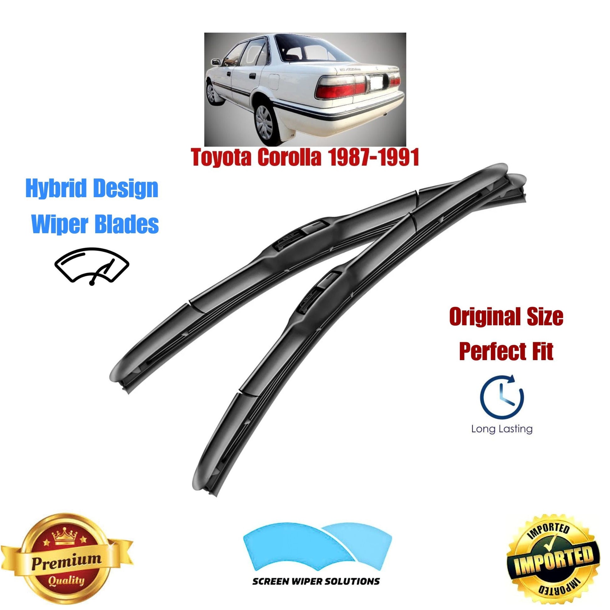 Toyota Corolla 1987-1991_Aero_Soft_Wiper_Blade_Set_in_Pakistan