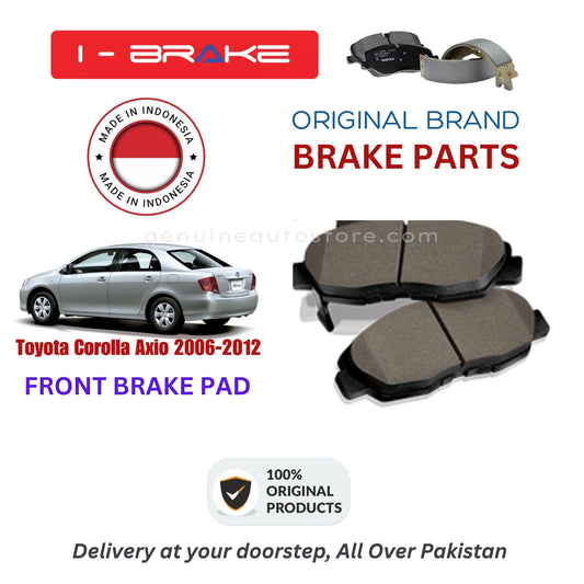 Toyota Corolla Axio 2006-2012 Front Brake Pads iBrake Indonesia Genuine