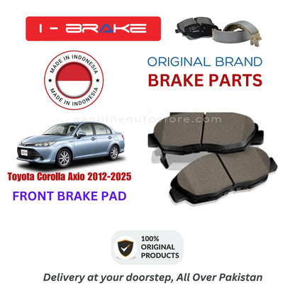 Toyota Corolla Axio 2012-2025 Front Brake Pads iBrake Indonesia Genuine