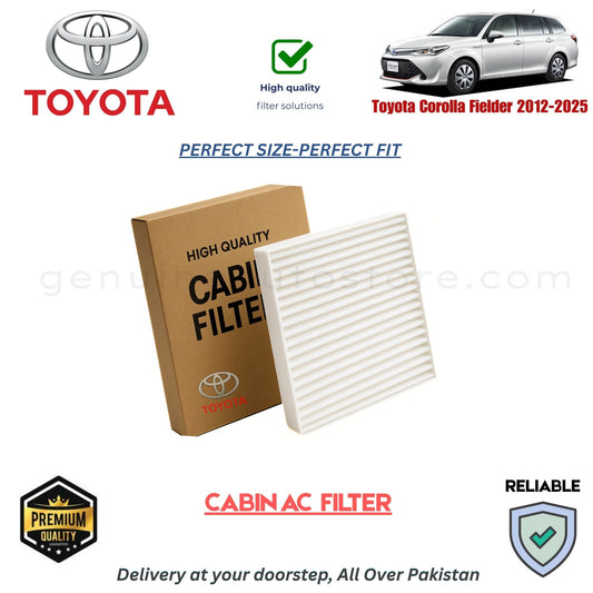 Toyota Corolla Fielder 2012-2025 CABIN AC FILTER in Pakistan. 100% Genuine, Reliable, Best Price, Cash on Delivery Available 