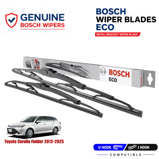 Bosch Genuine metal front wiper set for Toyota Corolla Fielder 2012-2025, pair of two