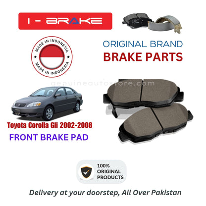 Toyota Corolla Gli 2002-2008 Front Brake Pads iBrake Indonesia Genuine