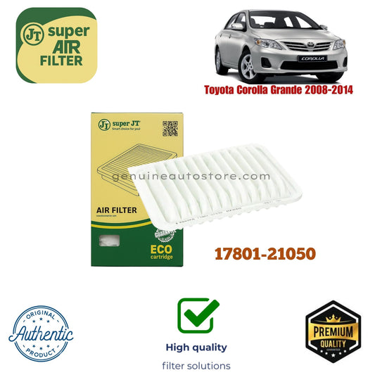 Toyota Corolla Grande 2008-2014 Air Filter Super JT 17801-21050 in Pakistan