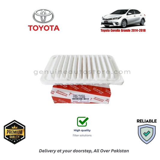 Toyota Corolla Grande 2014-2018 Air Filter Premium Quality in Pakistan, 100% Genuine, Reliable, Best Price, Cash on Delivery 