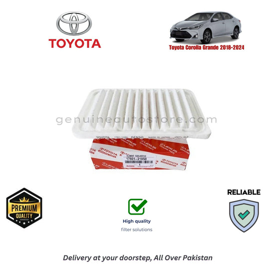 Toyota Corolla Grande 2018-2024  Air Filter Premium Quality in Pakistan, 100% Genuine, Reliable, Best Price, Cash on Delivery 