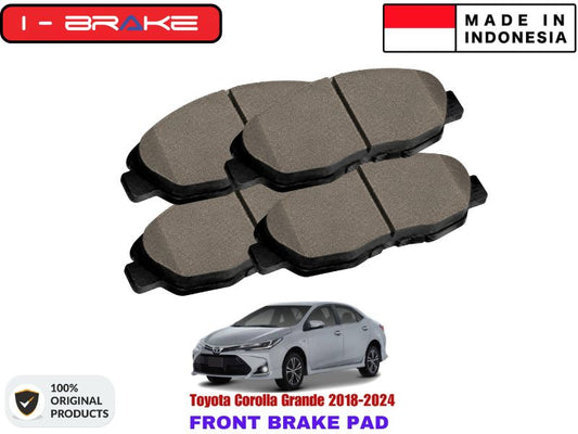 Toyota Corolla Grande 2018-2024 Front Brake Pads iBrake Indonesia Genuine in Pakistan
