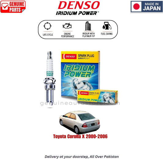 Toyota Corolla X 2000-2006 Denso Iridium Spark Plug in Pakistan, 100% Genuine, Reliable, Best Price, Cash on Delivery Available 