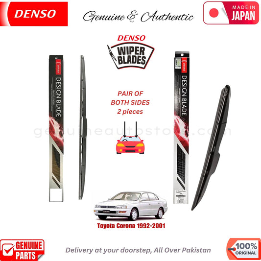 Toyota Corona 1992-2001 DENSO JAPAN WIPER BLADE SET in Pakistan. 100% Genuine, Original, Best Price, Cash on Delivery Available