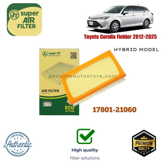 Toyota Crolla Fielder 2012-2025 Air Filter Super JT 17801-21060 in Pakistan