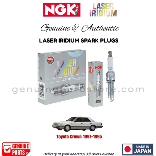 Toyota Crown 1991-1995 NGK LASER IRIDIUM SPARK PLUGS in Pakistan. 100% Genuine, Reliable, Best Price, Cash on Delivery Available