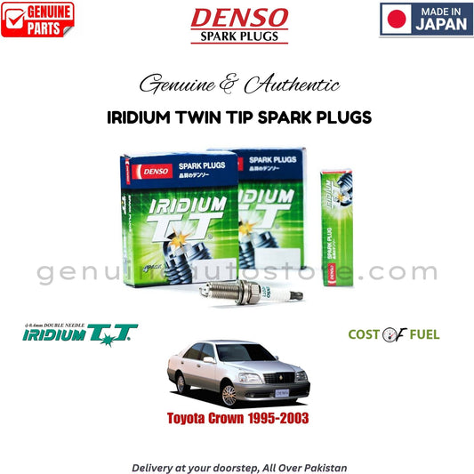 Toyota Crown 1995-2003 DENSO IRIDIUM TWIN TIP SPARK PLUG in Pakistan, 100% Genuine, Reliable, Best Price, Cash on Delivery Available    