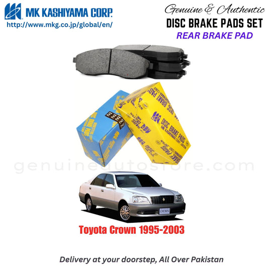 Toyota Crown 1995-2003 Rear Brake Pads MK Japan in Pakistan. 100% Genuine, Reliable, Best Price, Cash on Delivery Available