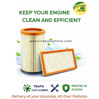 Toyota Crown 2003-2008 Air Filter Super JT 17801-50060 in Pakistan