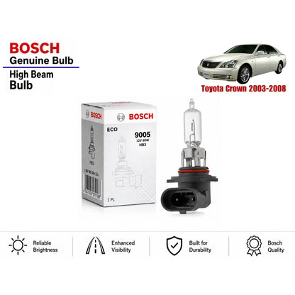 Toyota Crown 2003-2008 High Beam Headlight Bulb Bosch in Pakistan