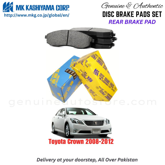 Toyota Crown 2008-2012 Rear Brake Pads MK Japan in Pakistan. 100% Genuine, Reliable, Best Price, Cash on Delivery Available