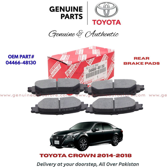 Toyota Crown 2014-2018 Genuine Rear Brake Pads 04466-48130 Pakistan