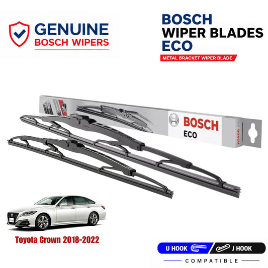 Bosch Genuine metal front wiper set for Toyota Crown 2018-2022, pair of two